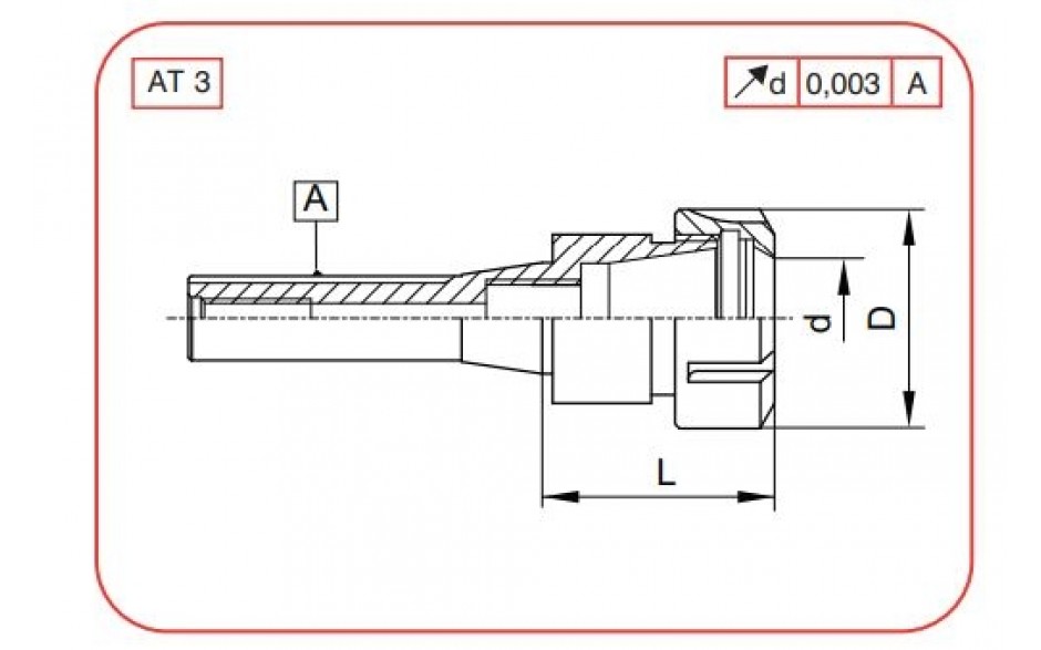 3808.ERB.40 | HORMA R8 Spantanghouder ER40 (3-26mm)